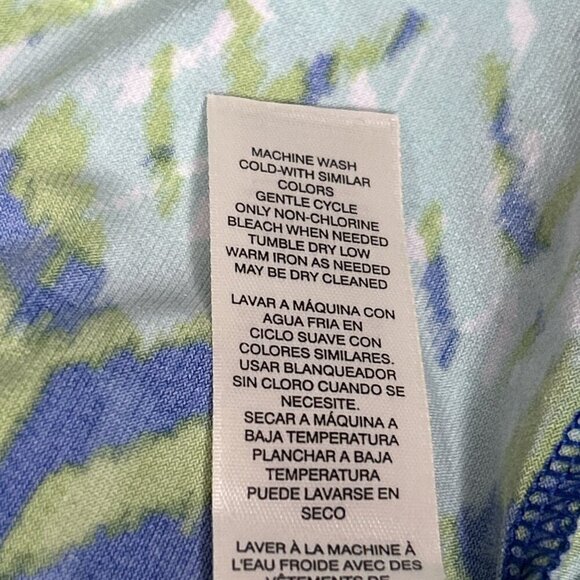 Chicos 2 Petite Maxi Skirt US L/12P Diamond Stretch Geometric Pull On Side Slits - Picture 4 of 10